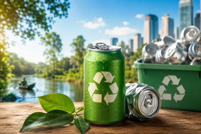 Latas de alumínio ganham espaço e reforçam avanço da economia circular no Brasil