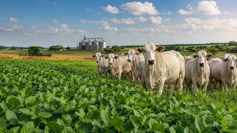 Soja e carne bovina impulsionam agro, que cresce 2,8% no segundo trimestre