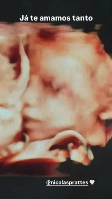Sabrina Sato mostra rosto do bebê que espera com Nicolas Prattes: ‘Já te amamos tanto’