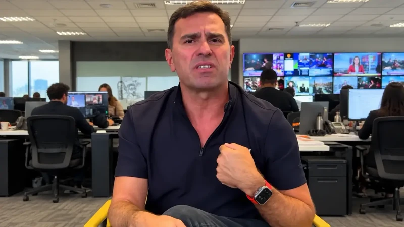 Rodrigo Bocardi é demitido do SBT após denúncia de suposta extorsão e nega acusação