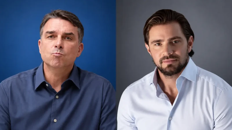 PF reconstrói contatos entre Flávio Bolsonaro e Vorcaro por financiamento de Dark Horse