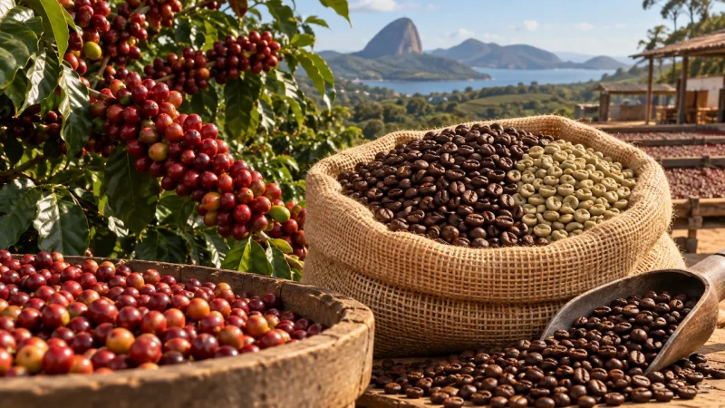 Café conilon chega a R$ 935 por saca nesta quinta-feira no Espírito Santo