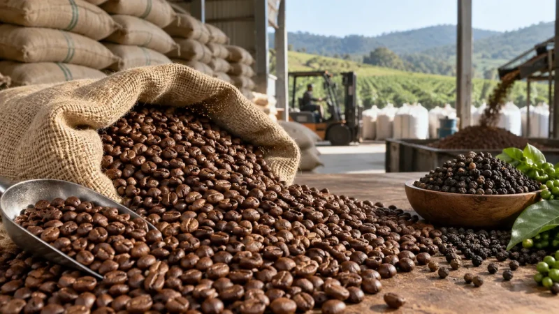 Café Conilon abre a semana cotado a até R$ 935 na Cooabriel