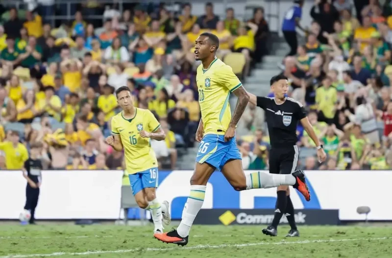 Brasil arranca empate com a Austrália no último lance do amistoso