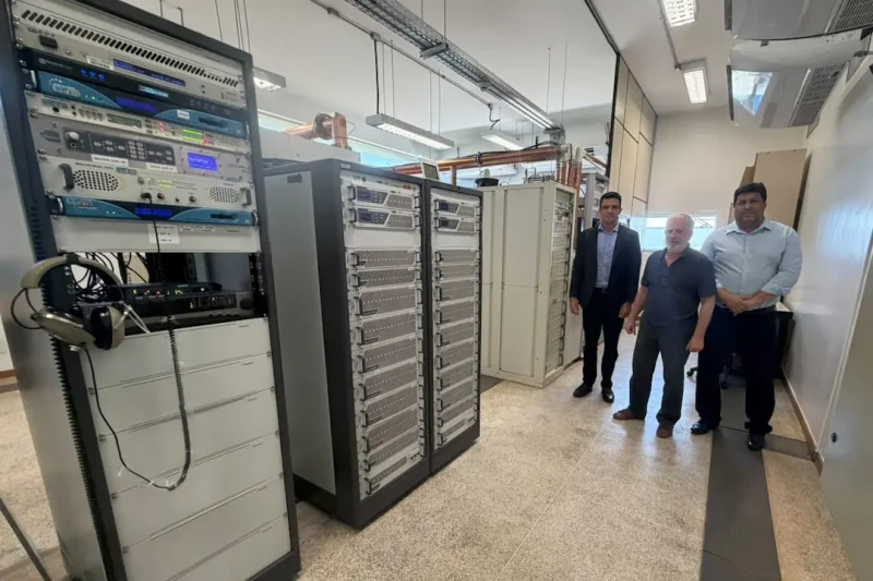 TV Ales avança para receber transmissor de R$ 1,1 milhão e modernizar sinal no Espírito Santo