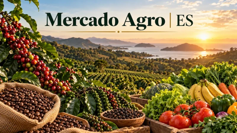 Mercado Agro ES: conilon cai, pimenta sobe e tomate custa R$ 7,42 na Ceasa