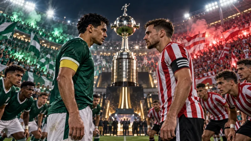 Palmeiras e Estudiantes disputam marca histórica na Libertadores