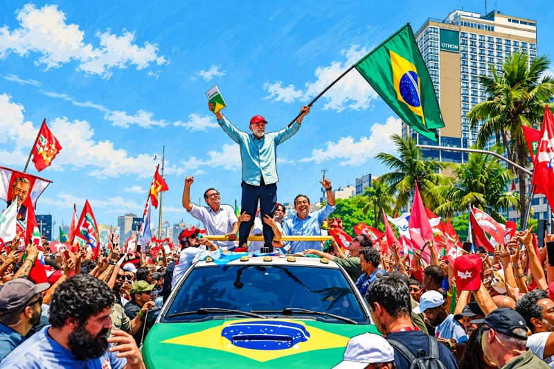 Lula é reeleito presidente e conquista quarto mandato à frente do Brasil